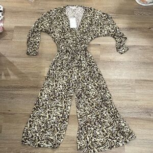 Multicolor  Print Jumpsuit